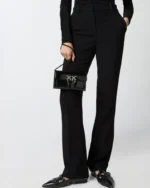 Pinko bolso patent brid buckle wallet negro - Imagen 6