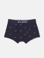 Silbon boxer marino raquetas blancas