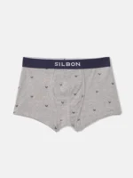 Silbon boxer gris raquetas marinas