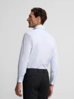 Silbon camisa vestir celeste clara puño simple - Imagen 5