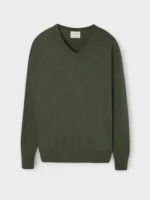 Silbon jersey cuello pico verde - Imagen 4