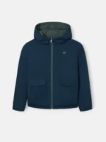 Silbon abrigo kids reversible marino verde - Imagen 4