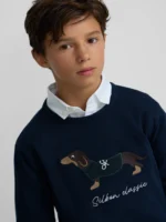 Silbon jersey kids dog azul - Imagen 3