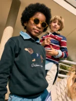 Silbon jersey kids dog verde