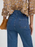 Silbon pantalon recto detalle hebillas denim - Imagen 4