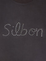 Silbon sudadera woman silbon tachas negra - Imagen 2