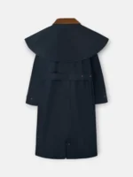 Silbon parka larga encerada azul marino - Imagen 6