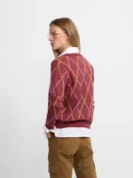Silbon rebeca raquetas rombos granate - Imagen 3
