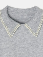 Silbon jersey cuello polo gris - Imagen 2