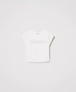 Twinset camiseta con bordado y perlas - Imagen 2