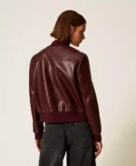 Twinset chaqueta efecto piel con botones - Imagen 3