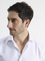 PuroEgo camisa vestir Twill blanca - Imagen 2