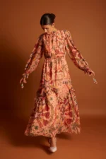 Coosy vestido Alessandra salmon