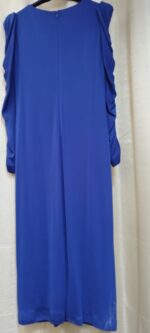 Carla Ruiz vestido fruncido azul - Imagen 2