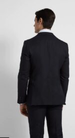 Silbon americana traje natural stretch navy blue - Imagen 4