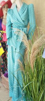 Matilde Cano conjunto pantalon saten lunares - Imagen 2