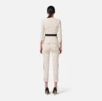 Elisabetta Franchi chaqueta bicolor de crepe doble - Imagen 5