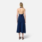 Elisabetta Franchi chaleco de crepe con pespuntes en contraste - Imagen 5