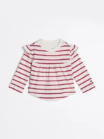 Tommy Hilfiger camiseta rayas con volante