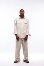Maimono camisa Guayabera beige