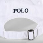 Polo Ralph Lauren gorra de tela chino de algodon blanco - Imagen 2