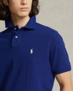 Polo Ralph Lauren iconico polo pique en azul - Imagen 4