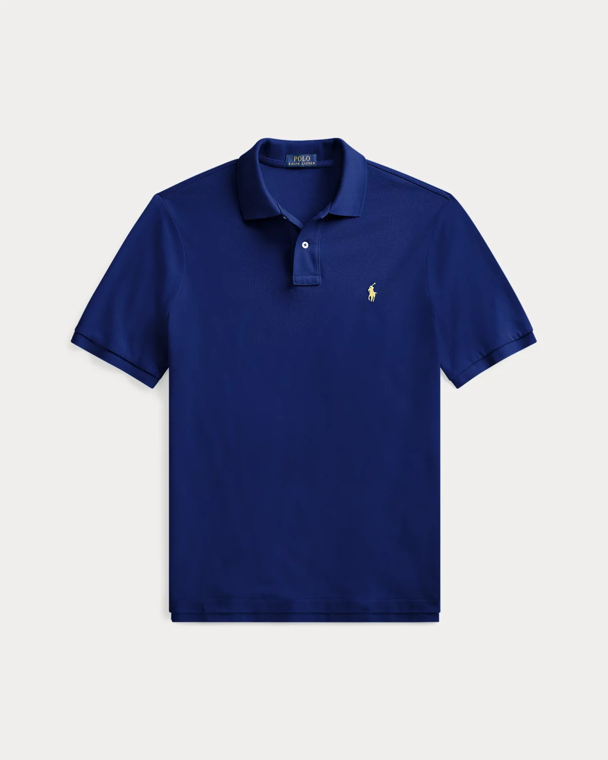 Polo Ralph Lauren iconico polo pique en azul - Imagen 2