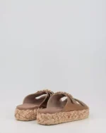 Mou Raffia Briad sandal leather - Imagen 5