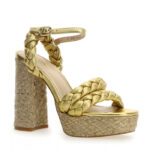 Twinset sandalia dorada - Imagen 3