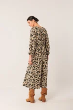 Indi&Cold vestido midi viscosa - Imagen 4