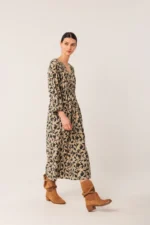 Indi&Cold vestido midi viscosa - Imagen 5