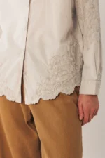 Indi&Cold camisa voile bordada - Imagen 4