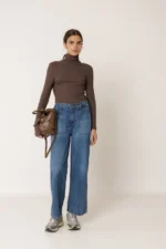 Indi&Cold camiseta ajustada canale chocolate