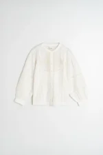 Indi&Cold camisa bordado etnico blanco - Imagen 5