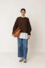 Indi&Cold camisa larga popelin blanca - Imagen 5