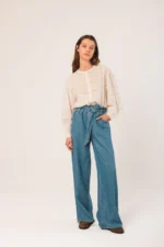 Indi&Cold pantalon denim lyocell