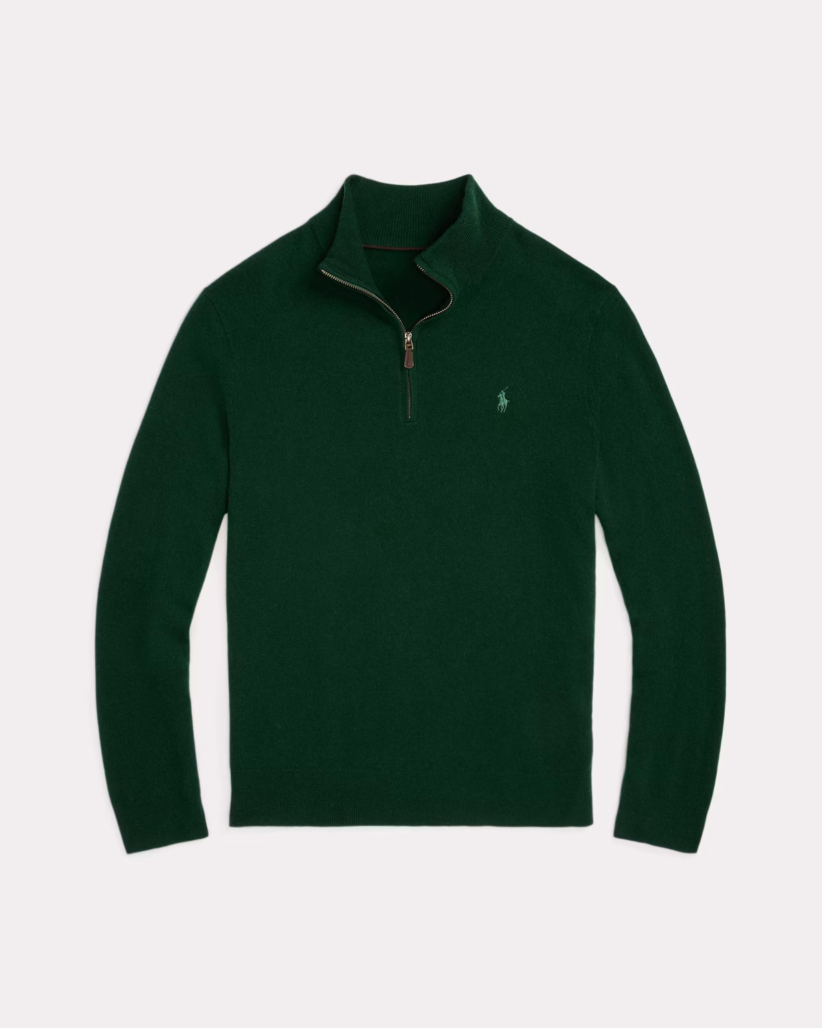 Polo Ralph Lauren jersey de lana con cremallera corta - Imagen 2