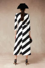 Coosy vestido Izotz blanco/negro - Imagen 5
