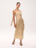 Mioh vestido Aaron dorado - Imagen 4