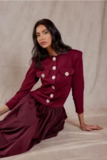 Coosy vestido Mateo burdeos - Imagen 2