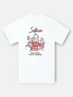 Silbon camiseta Golfe de Saint-Tropez blanco