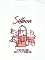 Silbon camiseta Golfe de Saint-Tropez blanco - Imagen 3
