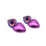 Lausett Team azul pendientes - Imagen 2