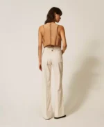 Twinset pantalon de pierna ancha de bull - Imagen 3