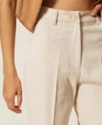 Twinset pantalon de pierna ancha de bull - Imagen 4