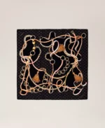 Twinset pañuelo con estampado de cadenas - Imagen 3