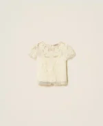 Twinset blusa de muselina con bordado - Imagen 6