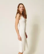 Twinset vestido largo de punto de ganchillo - Imagen 2