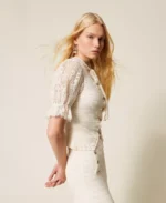 Twinset chaleco de punto con ganchillo - Imagen 3