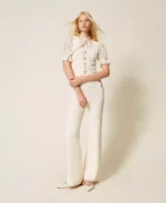 Twinset chaleco de punto con ganchillo - Imagen 5